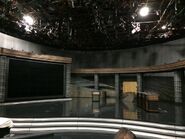 A view of the set on non-taping days, with the game board, contestant displays and LED lighting switched off.
