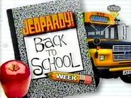 Back to School Week title card from Season 19.