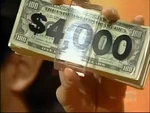 Here's a close up of the Grand Instant Cash prize (in this case $4,000).