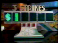 The "3 Strikes" board, with the first number given.