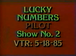 Lucky Numbers (U.S. Game Show), Fictionaltvstations Wiki