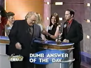 Dumb Answer of the Day Louie the Award & the contestant