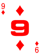 TC 9 of diamonds