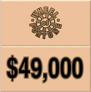 We're giving you a check made out to cash... $49,000!