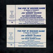 The Pop 'N' Rocker Game (January 27, 1987 and August 23, 1983)