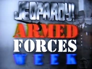 One time, Jeopardy! aired Armed Forces Week.