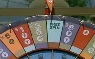 The "Free Spin" space.