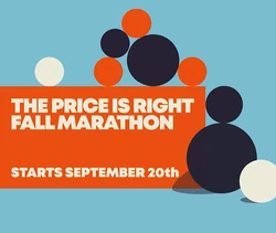 The Price is Right Fall Marathon Starts September 20th