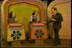 The Showcase podiums with the familiar black asterisks from a 1975 episode.