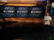 In the pilot, this round was called "Who Knew?".