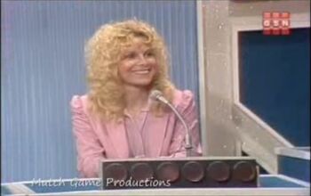 Jenny Jones appears as a contestant on Match Game.