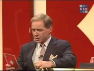 Bill Rafferty's question cards were based on the Ace of Diamonds.