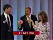 According to this woman's hand gesture, we now know who's playing.