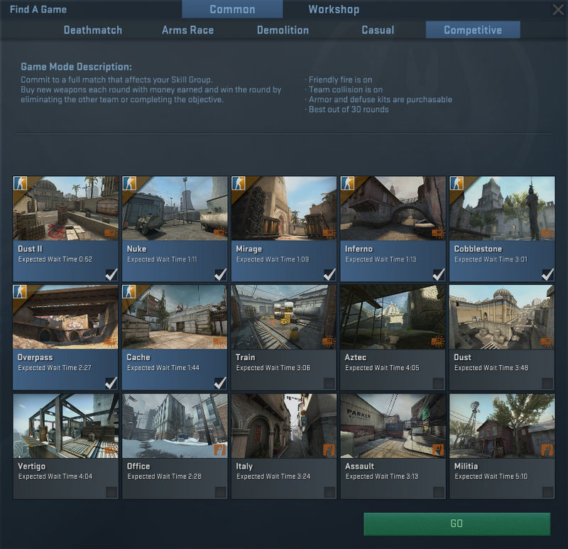 Csgo-competitive-map-select