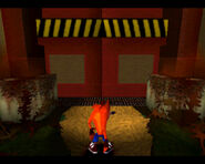 The entrance to Cortex Power in the prototype.