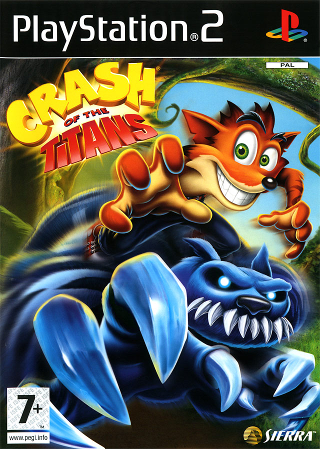 crash of the titans crash bandicoot