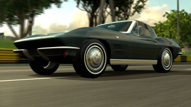 1963 Chevrolet Corvette C2 in Project Gotham Racing 4