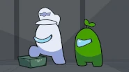 Captain and Stoner.gif (684 KB) Stoner curiously observing Captain in Among Us Logic 2.