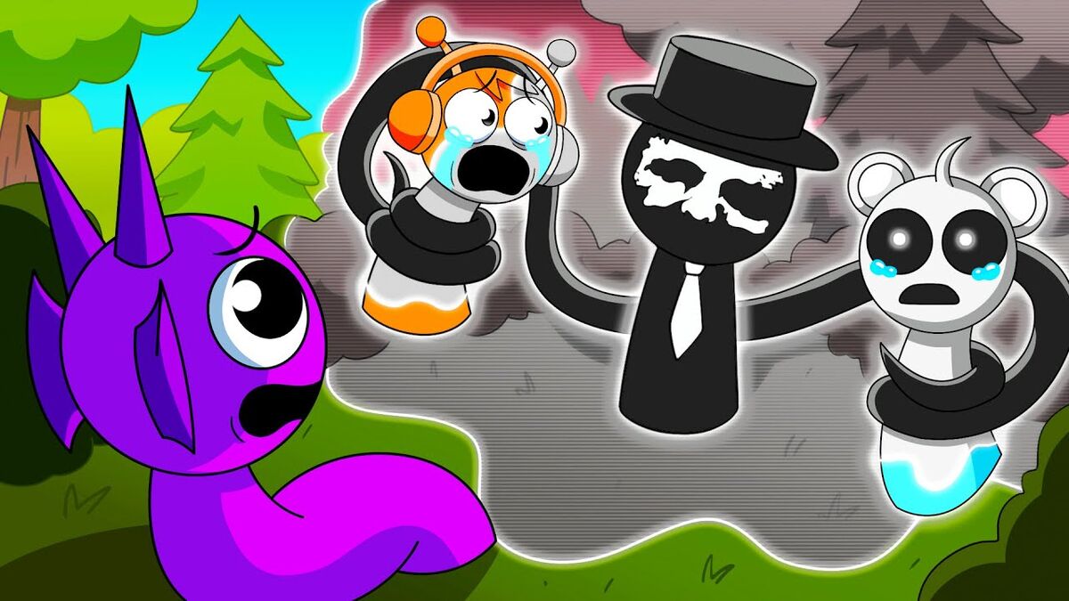 SPRUNKI, But The COLORS are MISSING?! | GameToons Wiki | Fandom