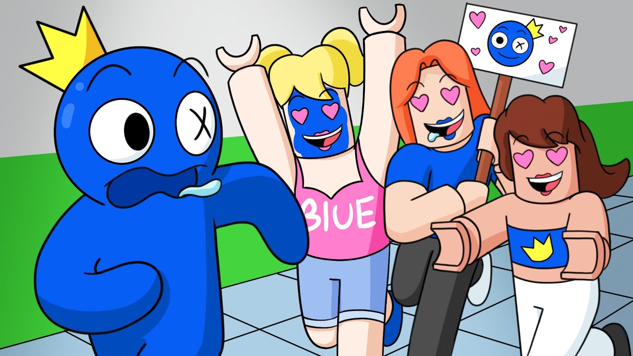 Why The Rainbow Friends Want To KILL BLUE! Origin Story Animation by  GameToons 