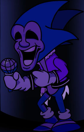 Majin Sonic Coming out the TV (Another fan art of Majin Sonic) : r