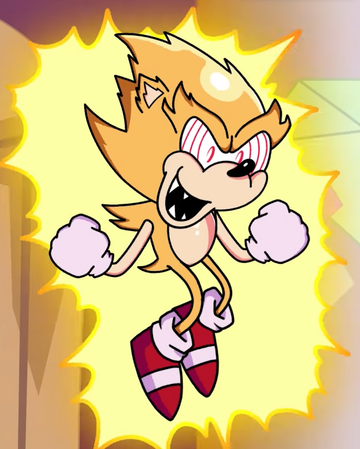 Fleetway Super Sonic by BenBaneTV on Newgrounds