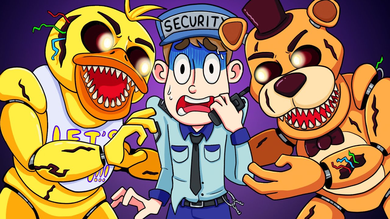 RAINBOW FRIENDS Become FNAF RUIN?! (Cartoon Animation) 