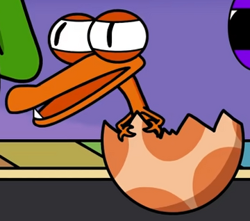 Feeding orange! (rainbow friends animation) 