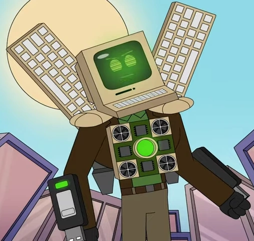 Anime Computerman NEW COMPUTER MAN IN SKIBIDI TOILET 44? YouTube