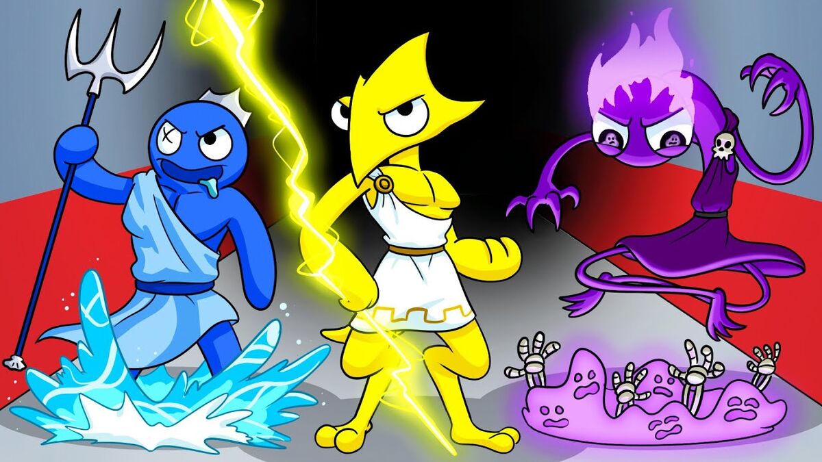 THE RAINBOW FRIENDS DIE but GHOSTS GET REVENGE! Cartoon Animation by  GameToons 