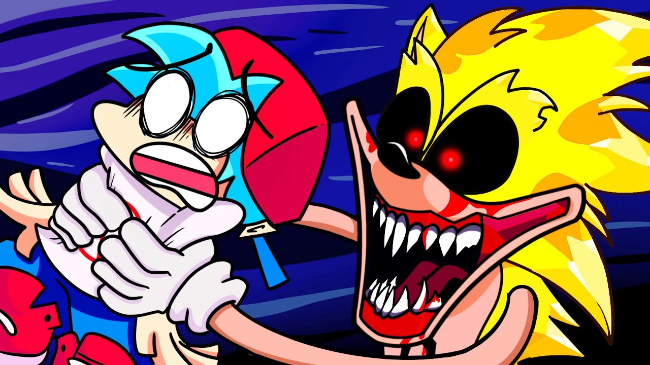 BOYFRIEND vs. SONIC.exe 2.0?! (Cartoon Animation)