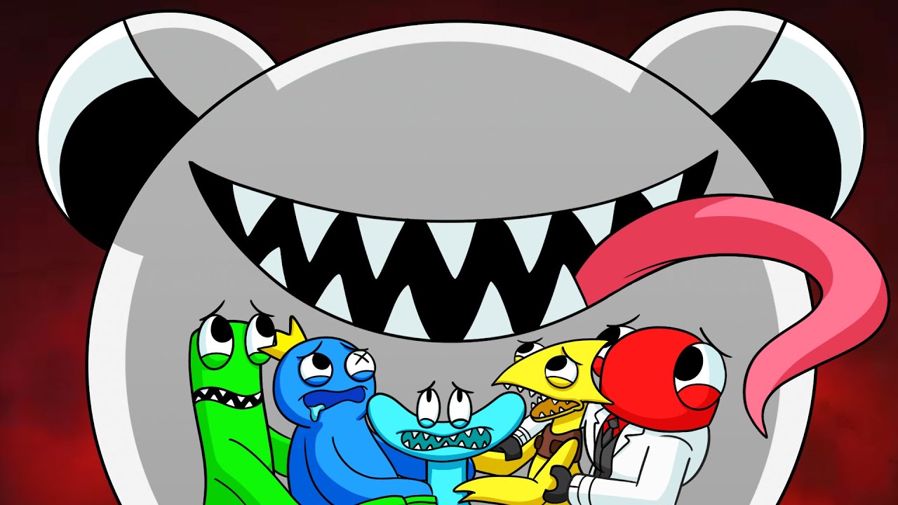 THE RAINBOW FRIENDS DIE but GHOSTS GET REVENGE! Cartoon Animation by  GameToons 