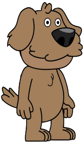 Illustration of talking ben dog