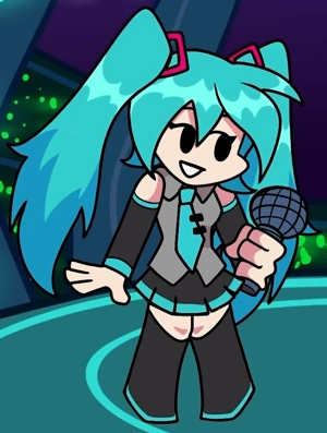 Friday Night Funkin + Hatsune Miku Online game #KBH Games FNF