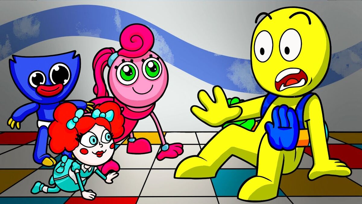Poppy Playtime, But the Roles are Reversed?! (Cartoon Animation) 