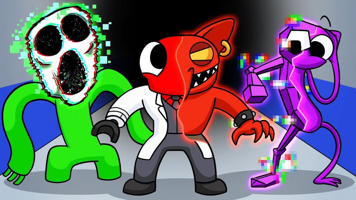 RED's SAD ORIGIN STORY! Roblox Rainbow Friends Animation 