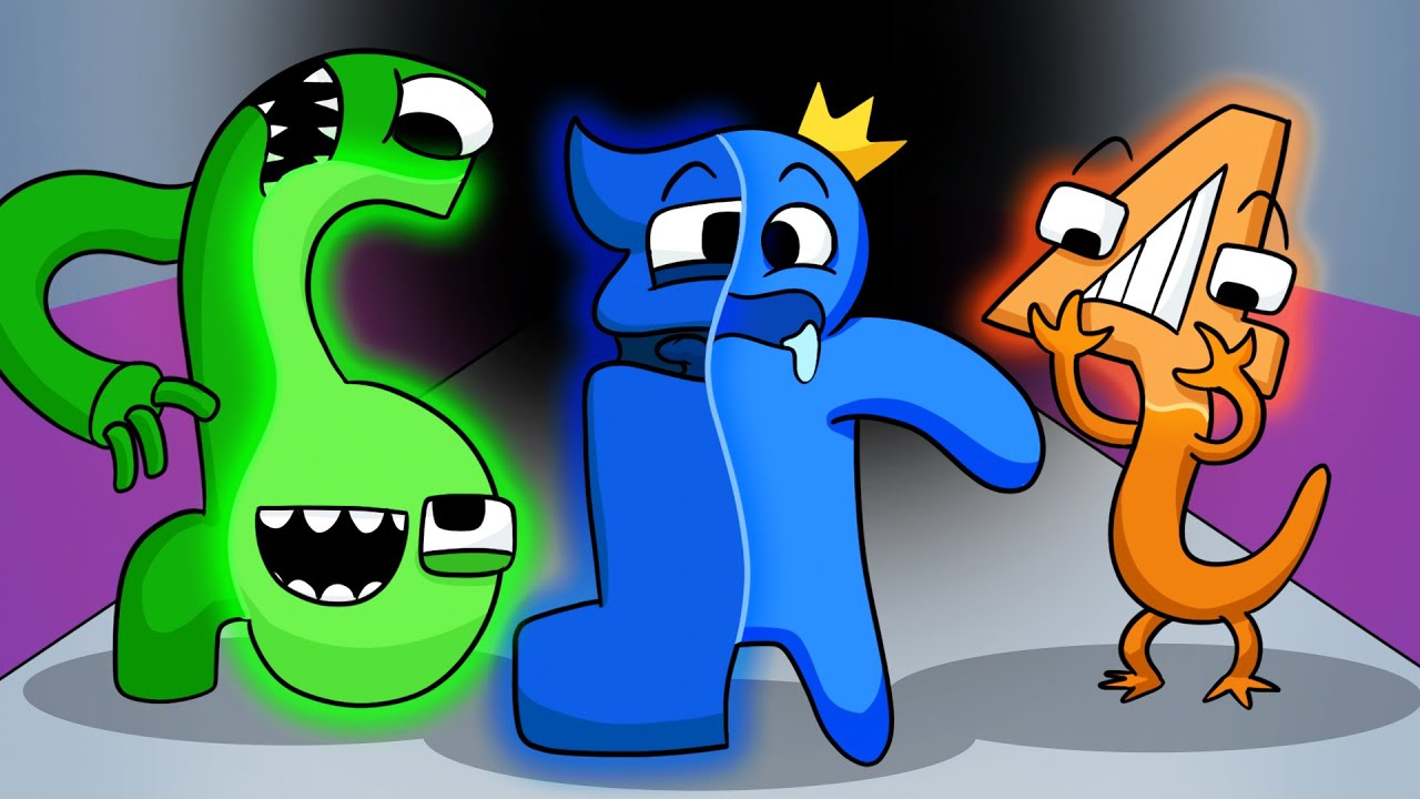 Rainbow Friends Blue Have a Baby, Green Sad Story