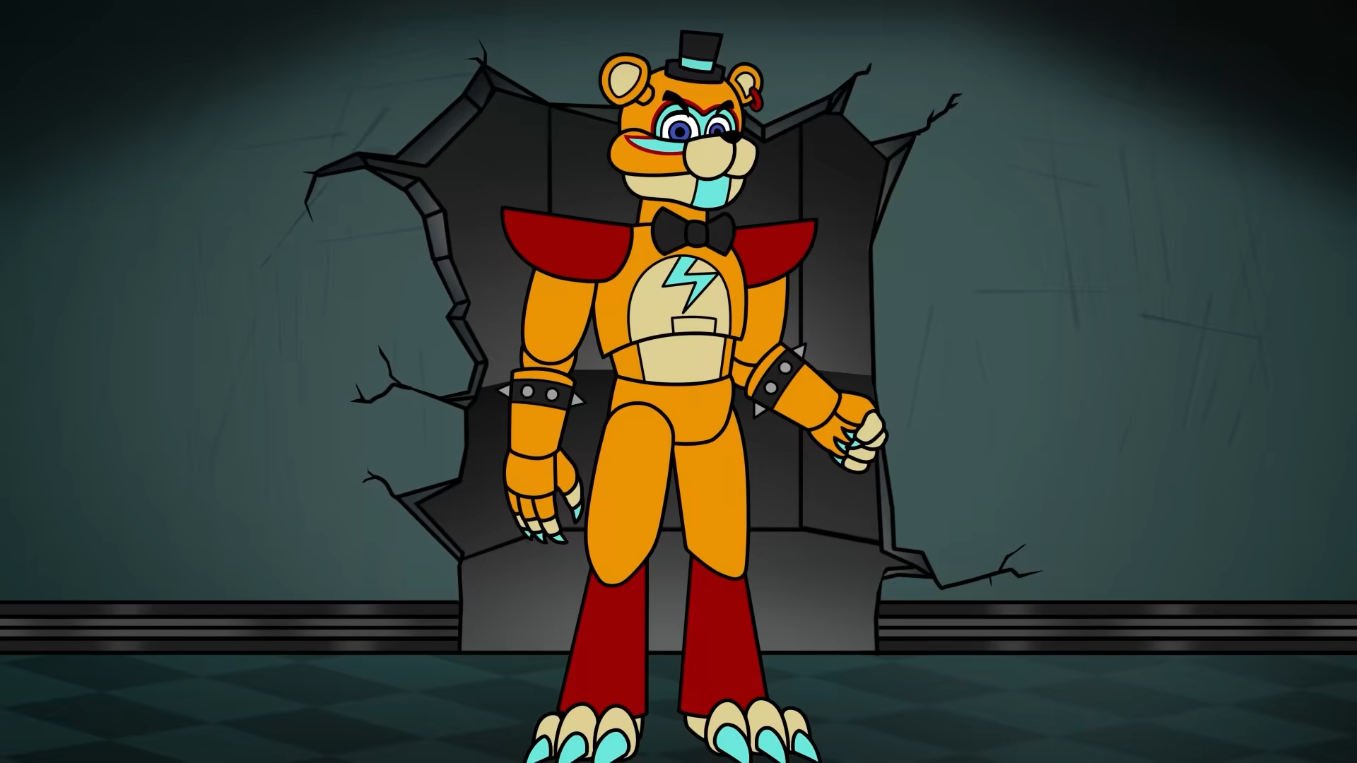 Gregory y Sunrise  FNAF Security Breach Animación Español 