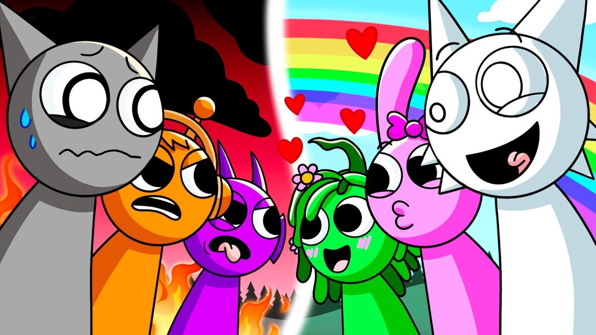 SPRUNKI: BOYs vs. GIRLs... | GameToons Wiki | Fandom