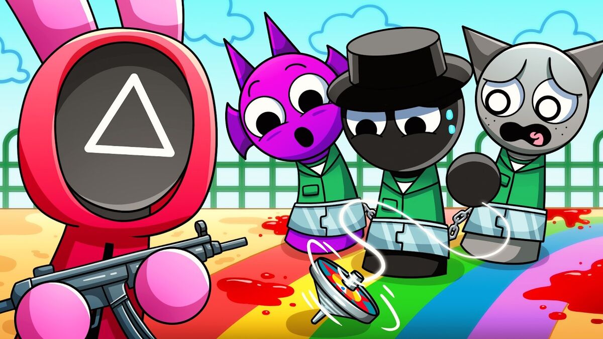SQUID GAME, But They're SPRUNKI?! | GameToons Wiki | Fandom