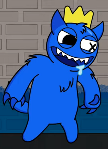 Png of Blue from Rainbow Friends and Gametoons by ZapDaAlienPea on  Sketchers United