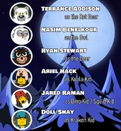 Voice Actor's For Each Character Confirmed