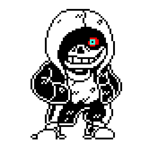 Phantom dust sans pixel art : r/Undertale