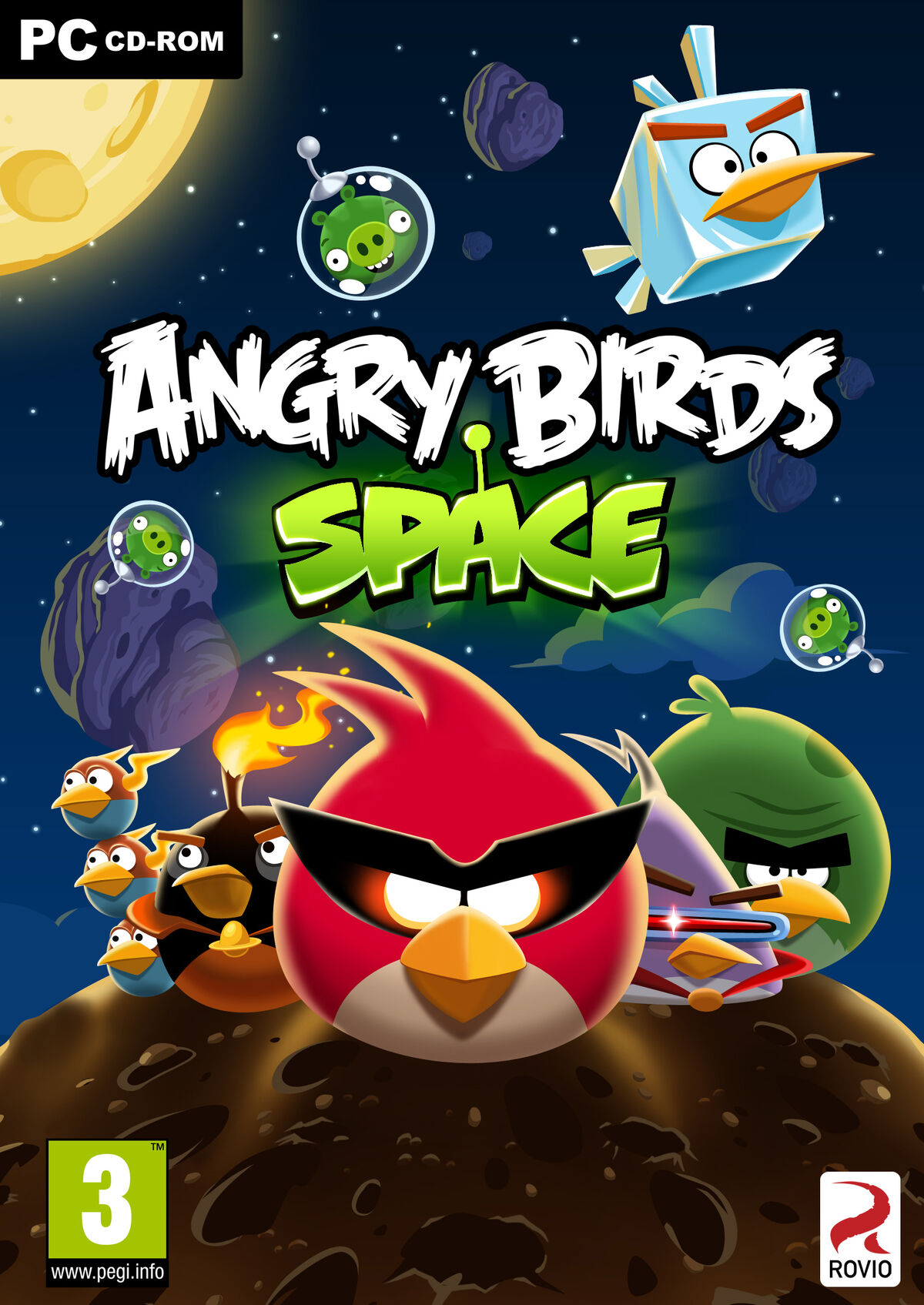 Angry Birds Space For iOS, Android, PC & Mac Now Available For