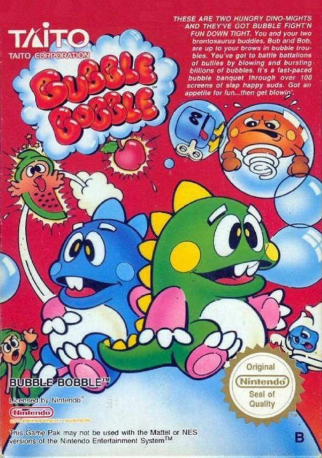 Bubble Bobble - Codex Gamicus - Humanity's collective gaming