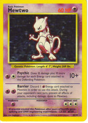 A Mewtwo Card