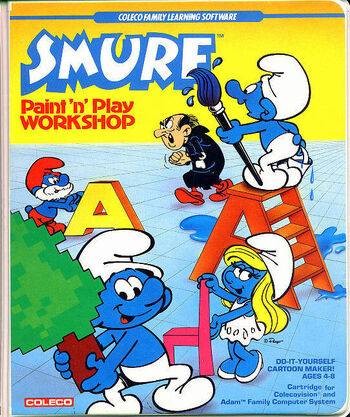 Smurffoutpainting