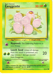 Exeggcute in the Pokémon Trading Card Game.