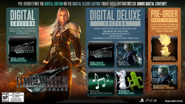 Final Fantasy VII Remake: Digital Deluxe Edition - Codex Gamicus -  Humanity's collective gaming knowledge at your fingertips.