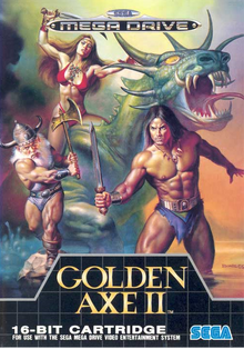 Golden Axe II box